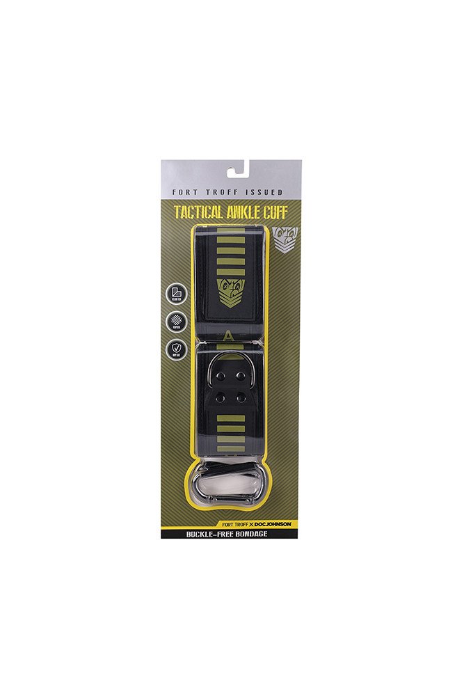 Fort Troff Tactical Ankle Cuffs - Black/Green