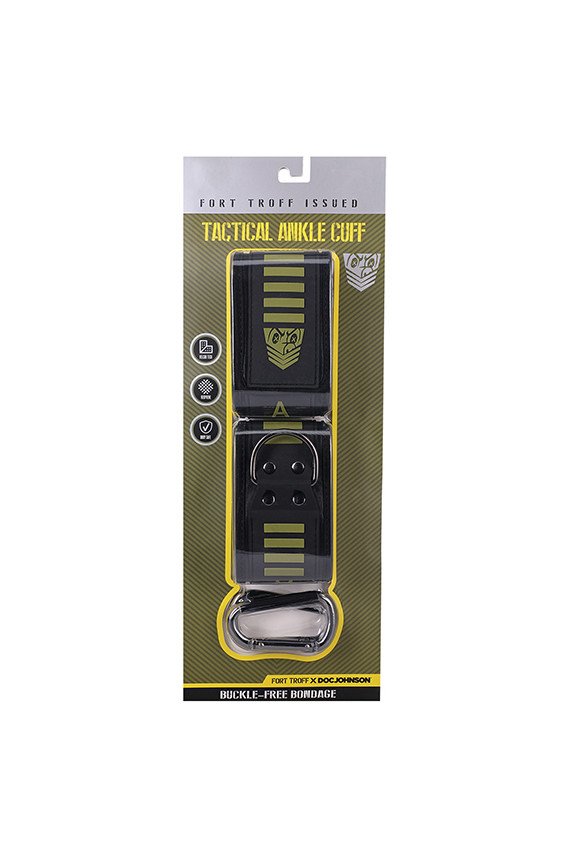 Fort Troff Tactical Ankle Cuffs - Black/Green
