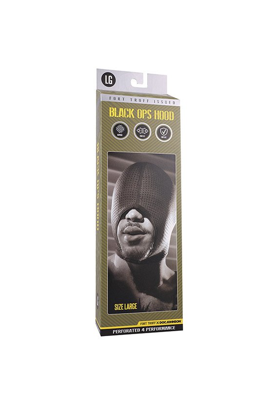 Fort Troff Black Ops Hood - Large, Black