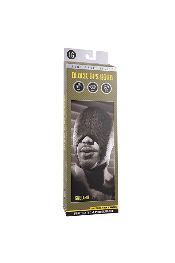 Fort Troff Black Ops Hood - Large, Black