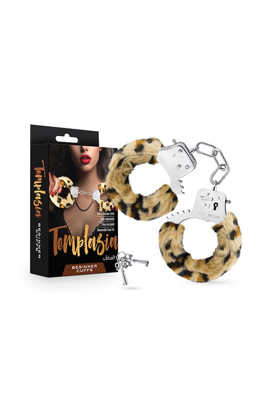 Temptasia Beginner Cuffs - Leopard