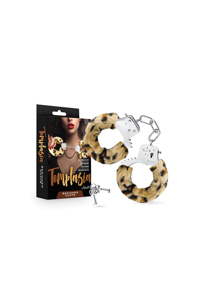 Temptasia Beginner Cuffs - Leopard