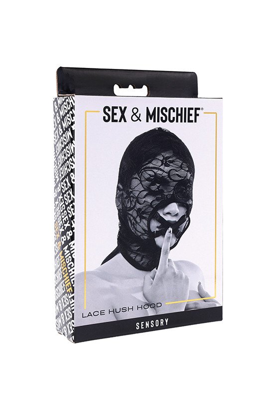 Sex & Mischief Lace Hush Hood