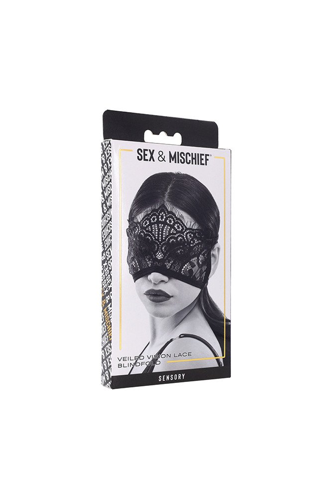 Sex & Mischief Veiled Vision Lace Blindfold