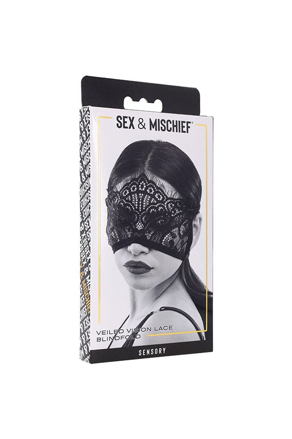 Sex & Mischief Veiled Vision Lace Blindfold