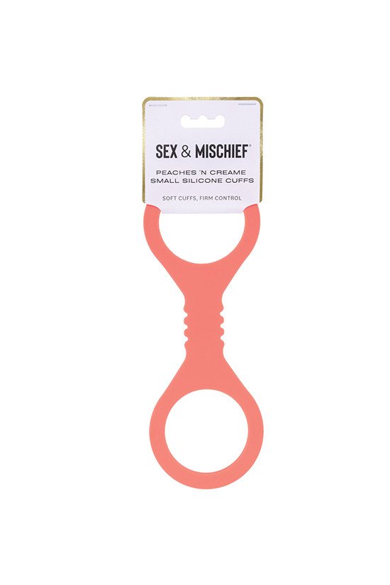 Sex & Mischief Peaches 'n CreaMe Small Silicone Cuffs