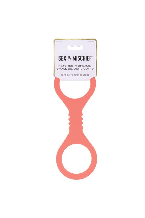 Sex & Mischief Peaches 'n CreaMe Small Silicone Cuffs