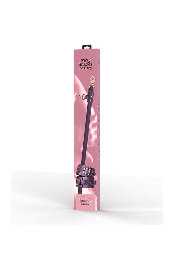 Fifty Shades of Grey Entwined Passion Spreader Bar - Purple