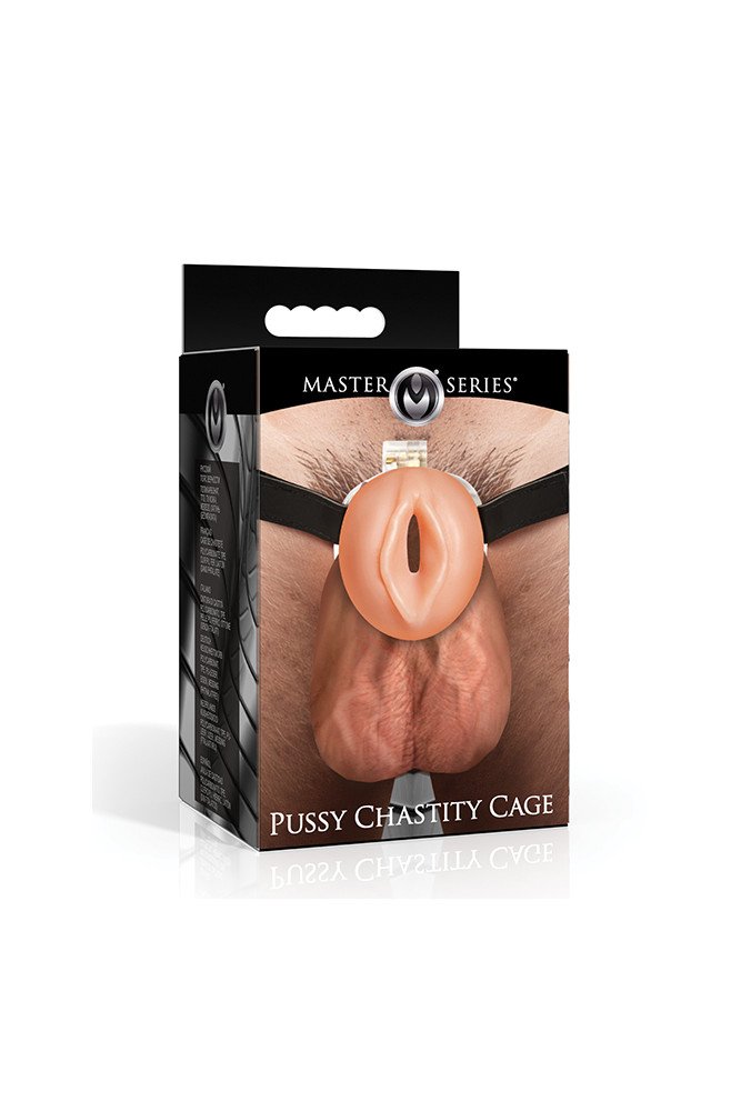 Master Series Pussy Chastity Cage - Light