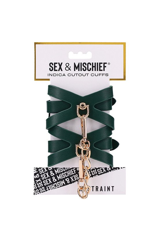 Sex & Mischief Indica Cutout Cuffs