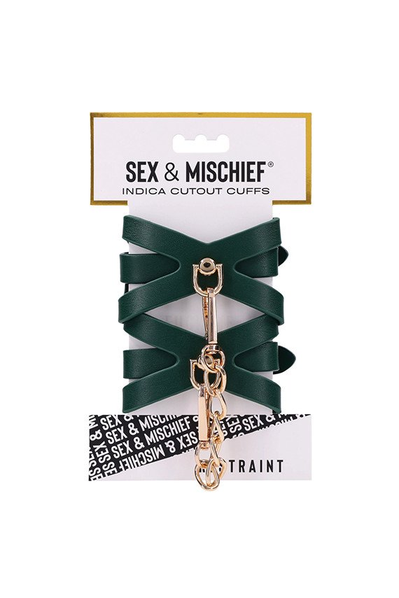 Sex & Mischief Indica Cutout Cuffs
