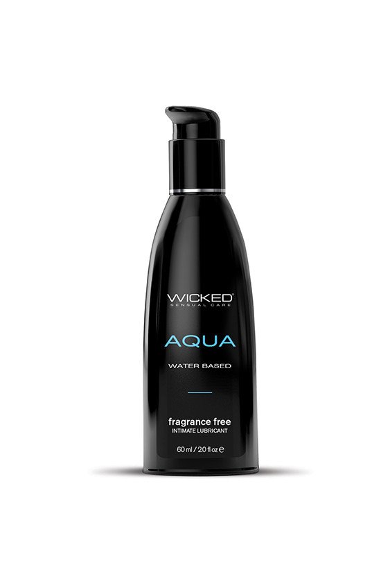 Wicked Sensual Care Aqua Water Based Lubricant - 2 oz Fragrance Free