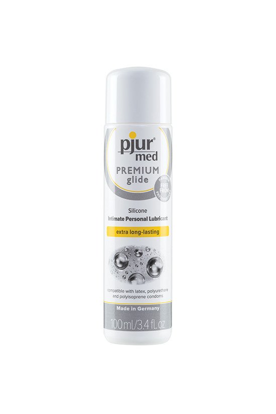 Pjur Med Premium Glide Concentrated Silicone Personal Lubricant - 100 ml Bottle