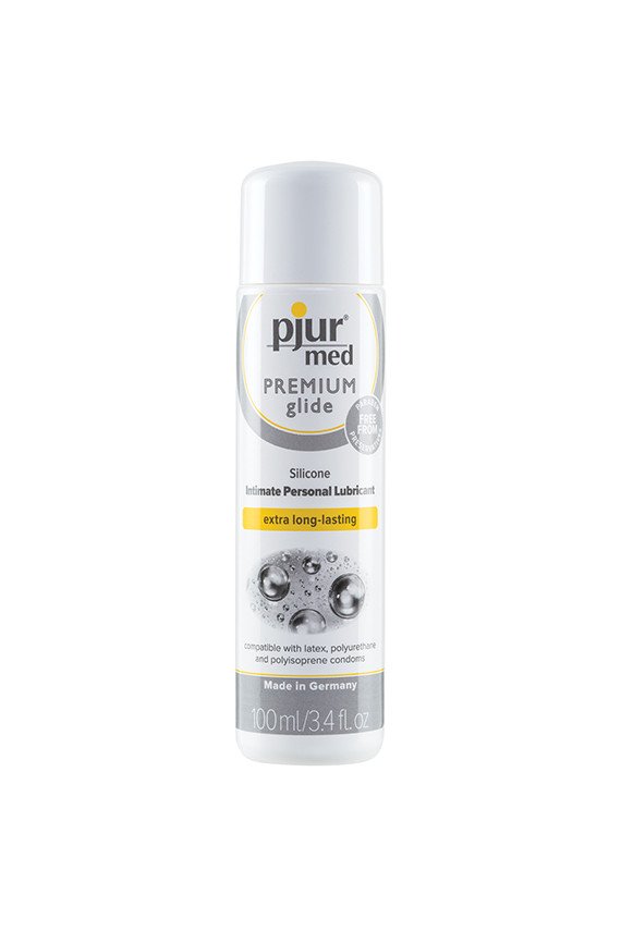 Pjur Med Premium Glide Concentrated Silicone Personal Lubricant - 100 ml Bottle