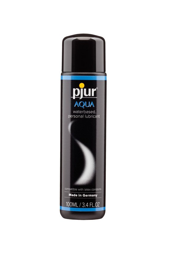 Pjur Aqua Personal Water Based Personal Lubricant - 100 ml Bottle