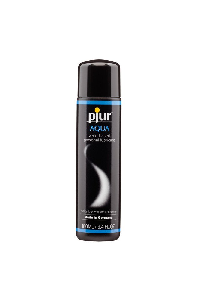 Pjur Aqua Personal Water Based Personal Lubricant - 100 ml Bottle